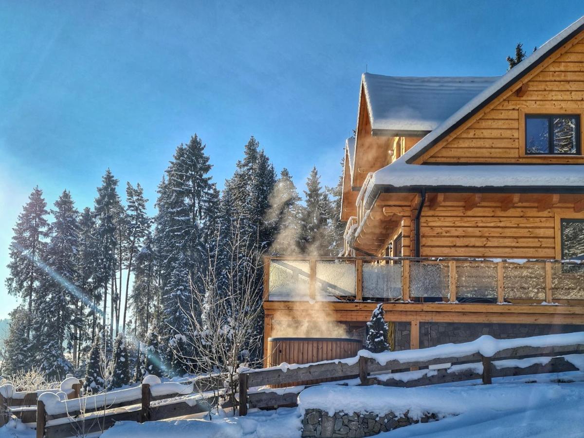 Lk Resort Lapsze Domy Z Prywatna Balia I Sauna Łapsze Niżne Exterior foto